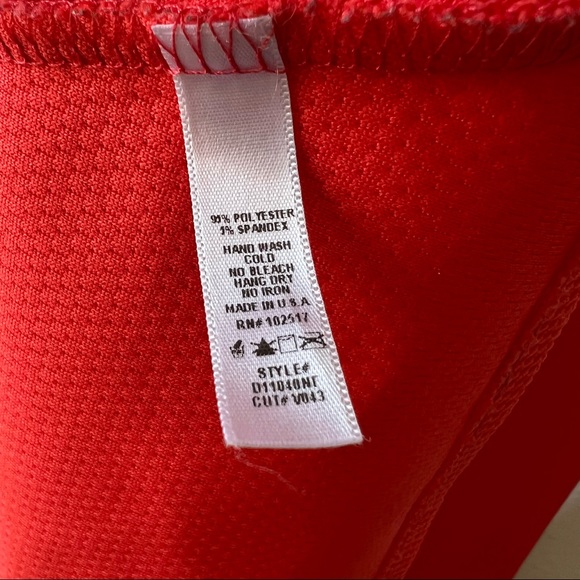 Soprano orange red fit and flare sleeveless summer dress - Picture 6 of 9